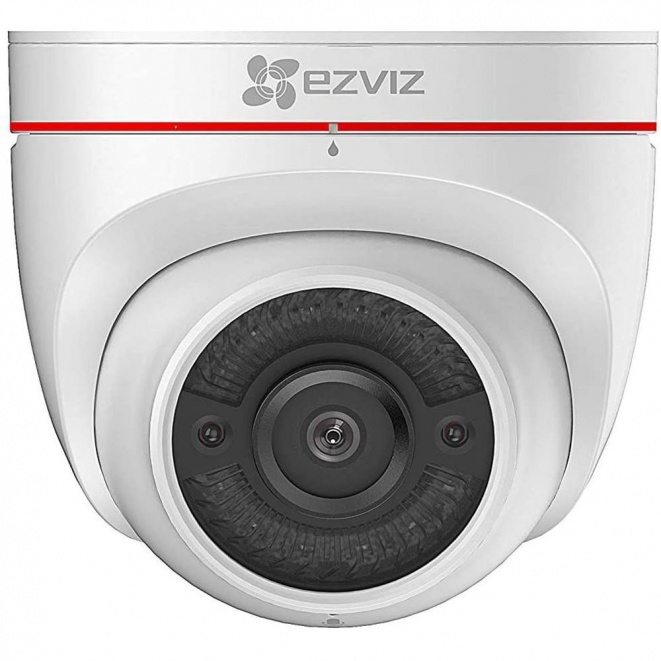 EZVIZ C4W Outdoor Security Camera with Siren and Strobe Light